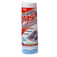 BBQ Hotplate MAGIC, 75g, Cleans, restores, protects, Cast Iron Hotplates and BBQs, With applicator