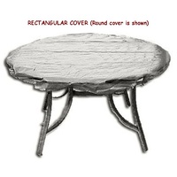 OTC11 215cm L 105cm W; 400gsm Premium RECTANGULAR Table Cover; Waterproof; Grey