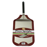 PZ011 Stainless Steel Pizza Spatula 30cm L x 20cm W w 175mm L folding handle; Easy to clean and store