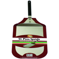 PZ010 XL Stainless Steel Pizza Spatula 355mm L x 305mm W w 250mm L folding handle; Easy to clean and store