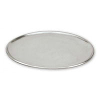 PZ333 LARGE Round 330mm dia Aluminium Pizza Tray w lip