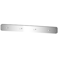 PZ254 4 Hook Wall bracket, 820mm x 75mm with screws. Suits PZ10x Pizza Oven Tools. Grade 304 stainless steel