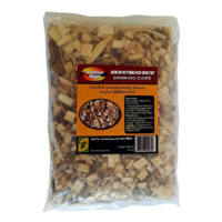 SF303 BBQ Smoking Grilling Chips 1kg HICKORY flavoured; Bacon-flavoured smoke. Most popular, use with smoker box
