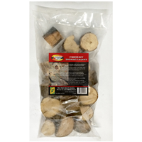 SF402 BBQ Smoking Grilling Chunks 3kg CHERRY WOOD flavoured; Mild sweet fruity smoke, use with smoker box