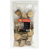 SF413 Smoking Grilling Chunks 3kg PEACH flavoured; Lightly sweet, mild smokey flavour, use with smoker box