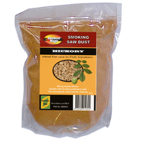 SF203 BBQ Smoking Grilling Sawdust 500g HICKORY flavoured; Bacon-flavoured smoke