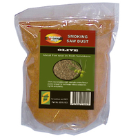 SF217 BBQ Smoking Grilling Sawdust 500g OLIVE flavoured Light aromatic flavour
