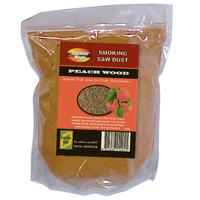 SF213 BBQ Smoking Grilling Sawdust 500g PEACH flavoured Light mild sweet somoke