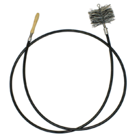 CFC107 10m/30' Flexi Rod Flue Cleaning Kit w 150mm/6 inch Brush Head
