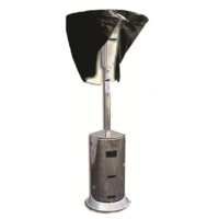 OCO058 Black 80cm dia Waterproof Outdoor Patio Heater Tapered Cover
