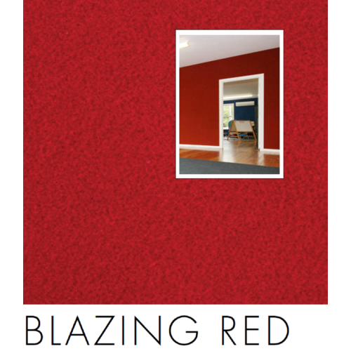 25m of BLAZING RED Composition Acoustic wallcovering 1220mm wide