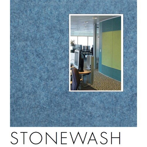 STONEWASH 100mm thick Quietspace Acoustic white-backed Panel