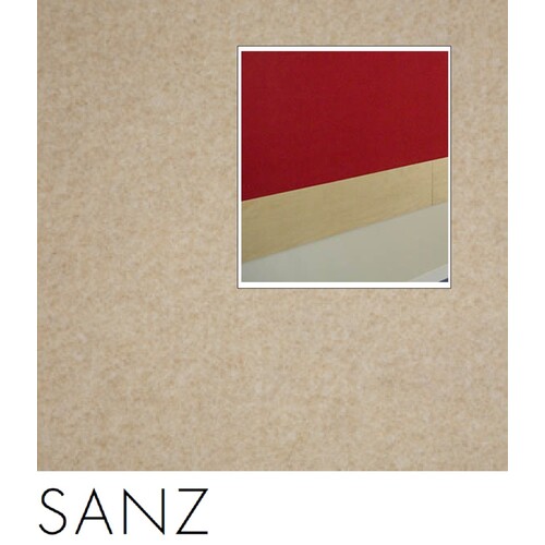 SANZ 100mm thick Quietspace Acoustic white-backed Panel