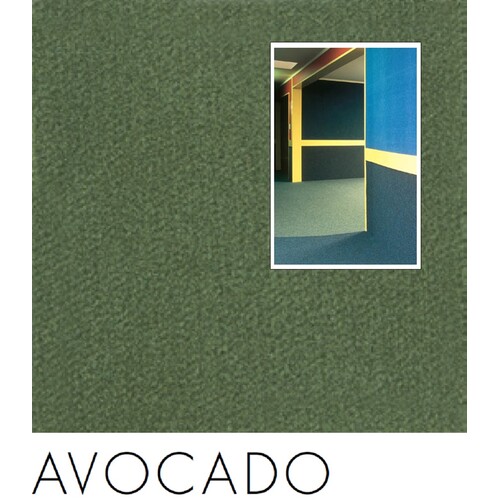 AVOCADO 100mm thick Quietspace Acoustic white-backed Panel