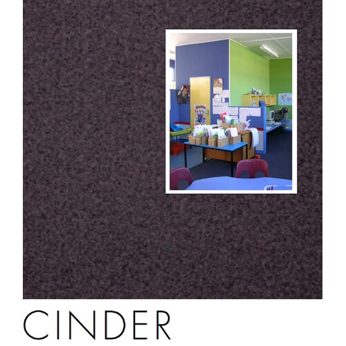 CINDER 100mm thick Quietspace Acoustic white-backed Panel