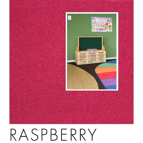 RASPBERRY 100mm thick Quietspace Acoustic white-backed Panel
