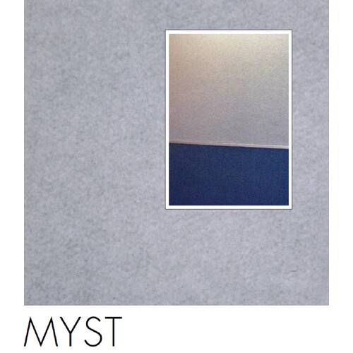 MYST 100mm thick Quietspace Acoustic white-backed Panel