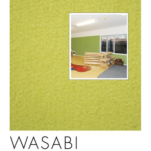 WASABI 25mm thick Quietspace Acoustic white-backed Panel