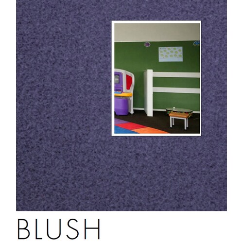 BLUSH 50mm thick Quietspace Acoustic white-backed Panel