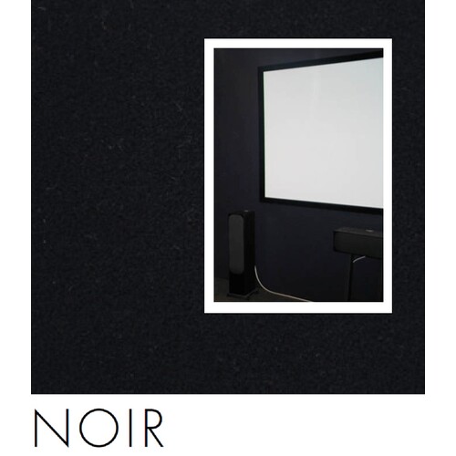 NOIR 75mm thick Quietspace Acoustic white-backed Panel