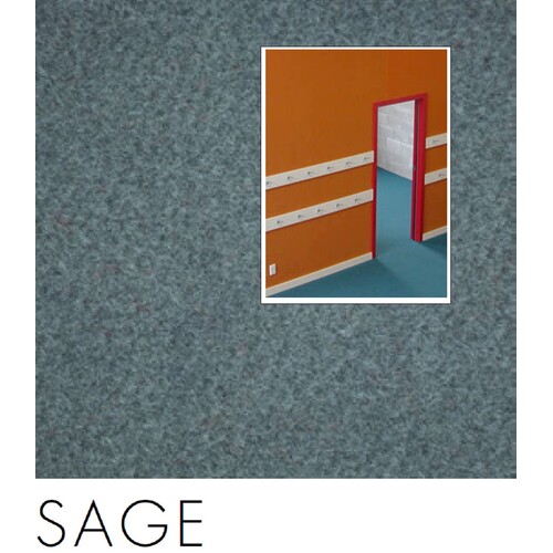 SAGE 75mm thick Quietspace Acoustic white-backed Panel