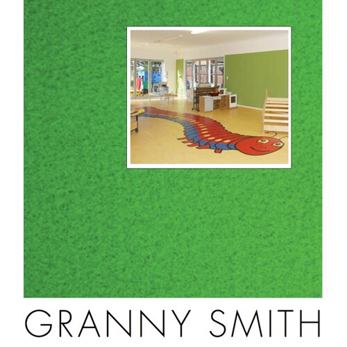 GRANNY SMITH 75mm thick Quietspace Acoustic white-backed Panel