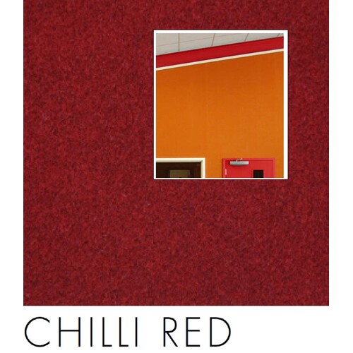 CHILLI 75mm thick Quietspace Acoustic white-backed Panel