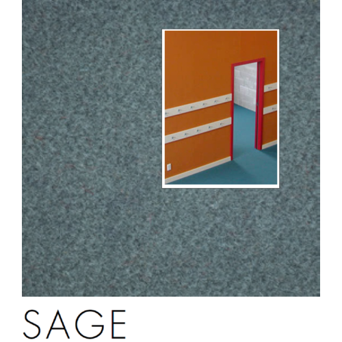 1m of SAGE Vertiface Wallcovering Fabric 1300mm wide roll