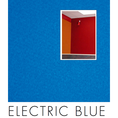 1m of ELECTRIC BLUE Vertiface Wallcovering Fabric 1300mm wide roll