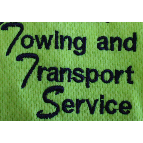 EM01A-101 MOQ=101 NXTDAYSHIP  APPLICATION of Simple TEXT or simple GRAPHIC embroidery