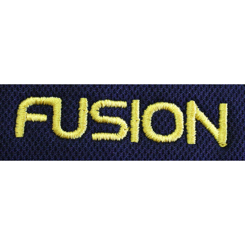 50 of EM01A-101 MOQ=101 NXTDAYSHIP  APPLICATION of Simple TEXT or simple GRAPHIC embroidery