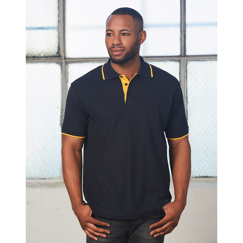 5 of  PS08 LIBERTY Polyester Cotton Mens Polo Shirt