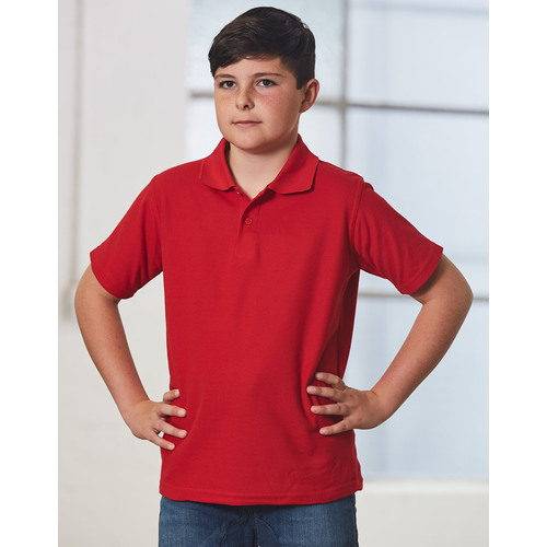 5 of  PS11K TRADITIONAL Polyester Cotton Kids Polo Shirt