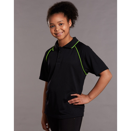 5 of  PS24 CHAMPION Diamond-knit Polyester Kids Polo Shirt