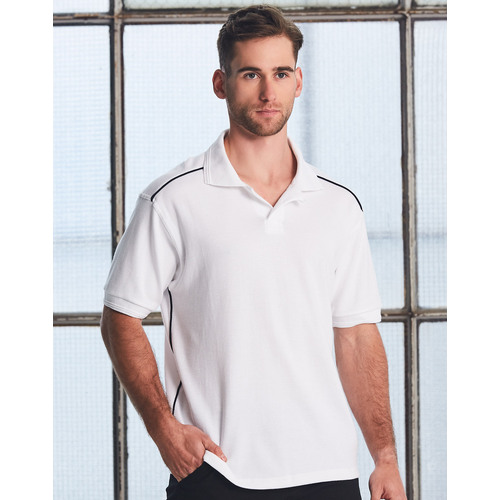 5 of  PS25 CAMBRIDGE Combed Cotton Mens Polo Shirt