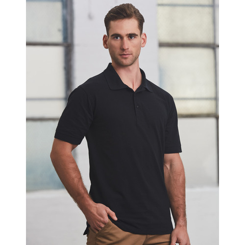 5 of  PS39 LONGBEACH Combed Cotton Mens Polo Shirt