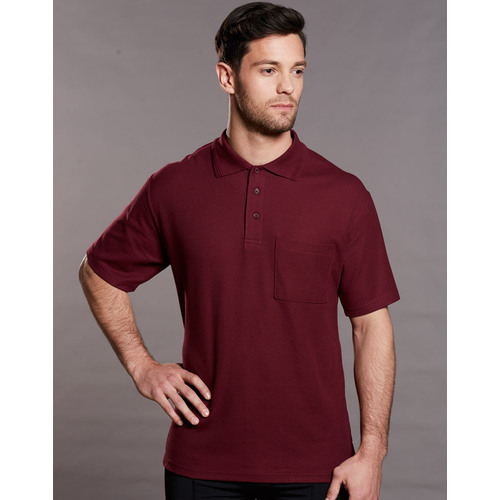 5 of  PS41 POCKET Polyester Cotton Mens Polo Shirt