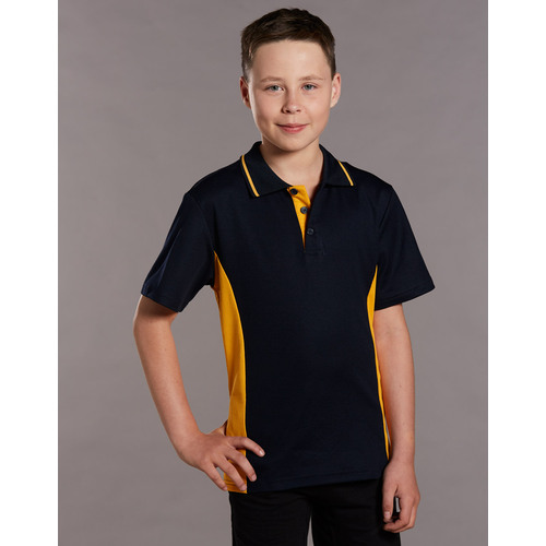 5 of  PS73K TEAMMATE Cotton Polyester Kids Polo Shirt