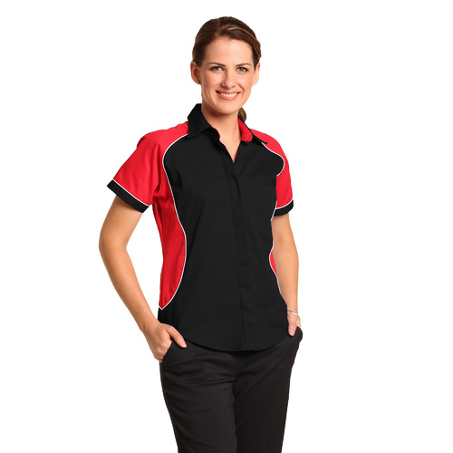AIW BS16 Womens Arena Shirt Cotton Twill; 35% Cotton 65% Polyester