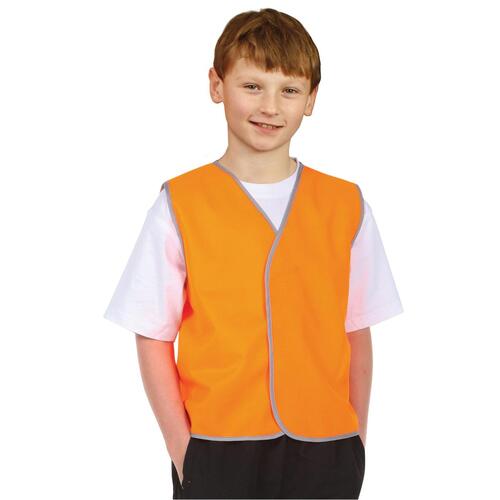 AIW SW02K; Kids / Childs High Visibility Safety Vest 100% Polyester