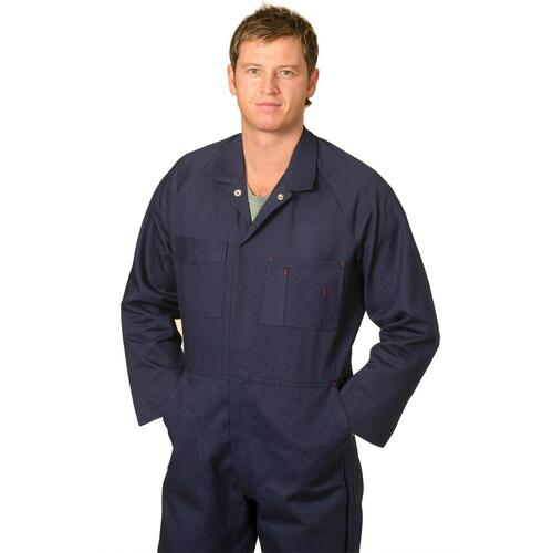 AIW WA07 REGULAR Coverall 100% Cotton Drill Organiser pockets