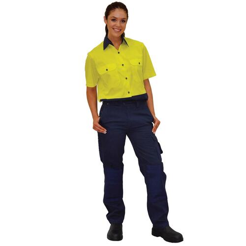 5 of AIW WP10 Womens Cordura Cotton Cargo Work Pants 345gsm