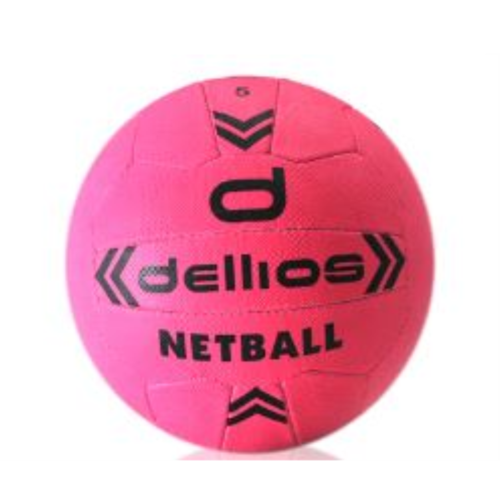 PD015 ; Dellios Netball, Size 5; Pink