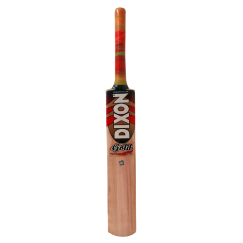 PD034  7x88cm; Dixon Kashmir Willow Full Size Cricket Bat; Green/Red