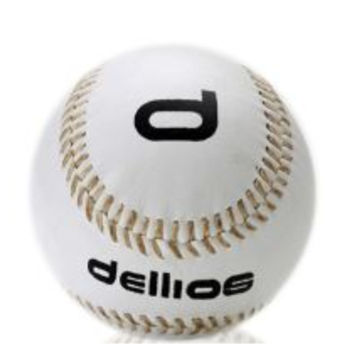 PD030 ; Dellios Synthetic Leather covered Softball, 12" size; White