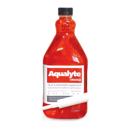 PH039 ; 6x Aqualyte hydration 2 litre concentrated ORANGE flavour