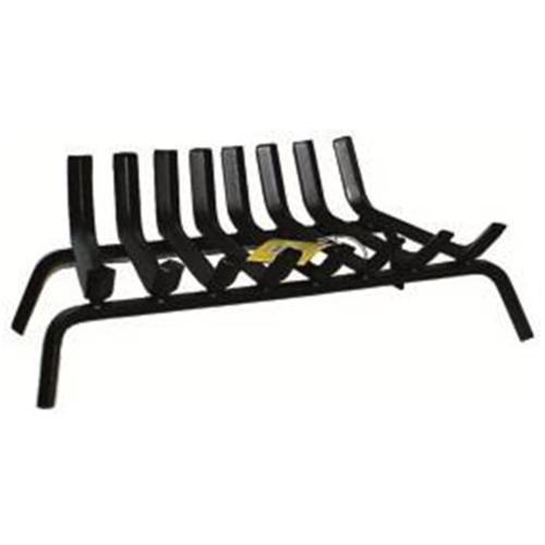 FreePost FPT002 Medium 60cm wide Black Premium Heavy Duty Steel Fire Grate