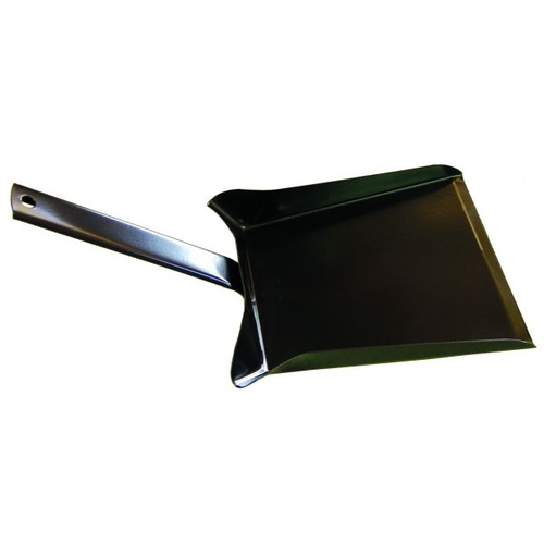 FPT009 36cm long 18cm wide Black Steel Fire Shovel / Ash Pan