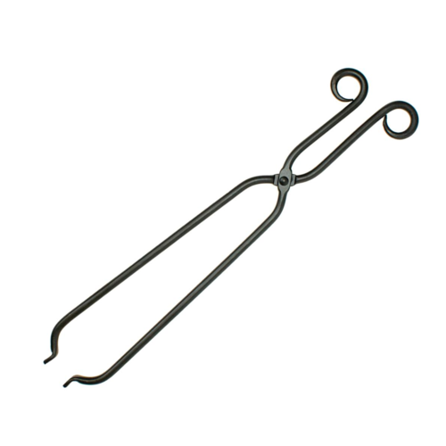 FPT018 Black Tongio Forging Steel Fireside Tongs