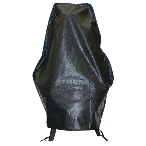 OHC02 Black MEDIUM Waterproof Fitted Chiminea Cover